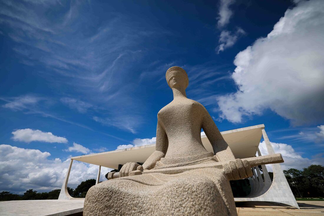 Fachada do Palácio do Supremo Tribunal Federal (STF) em Brasília 