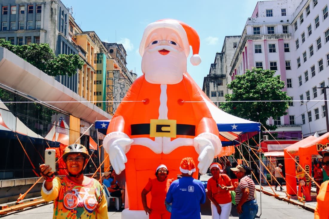 Viva o Centro com progração de Natal no Recife