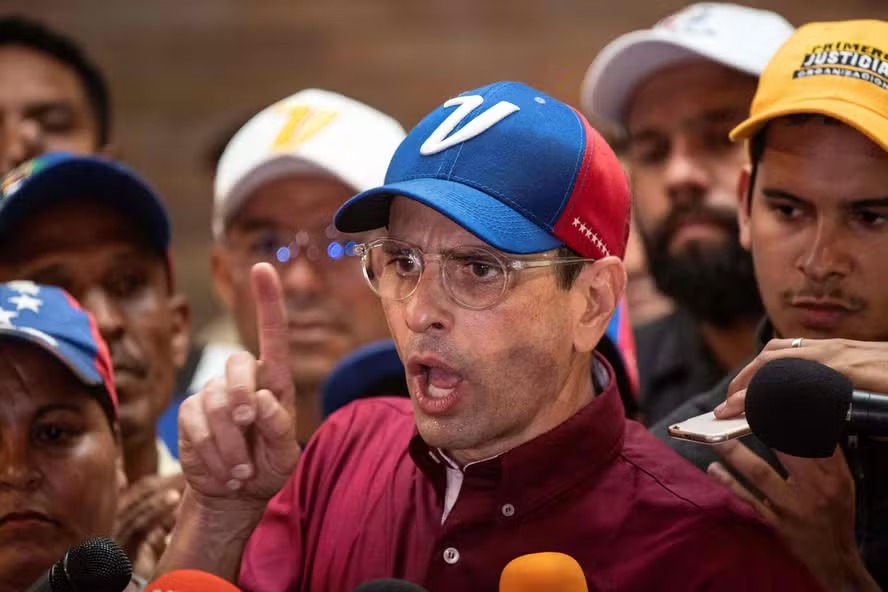 Henrique Capriles, candidato da oposição à Presidência da Venezuela em 2013 