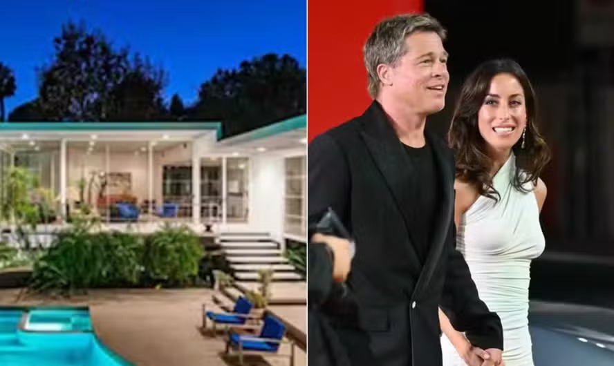 Brad Pitt e Inés de Ramón vivem em mansão em Los Angeles 