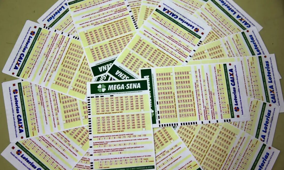 Mega-Sena -  palpite mínimo custa R$ 5,00