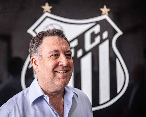 Marcelo Teixeira, presidente do Santos