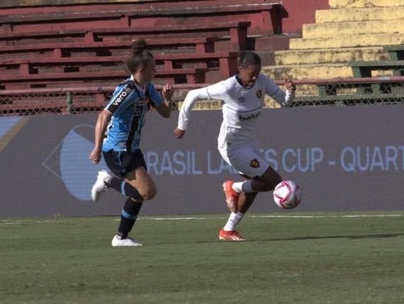 Sport e Grêmio em campo pela Brasil Ladies Cup