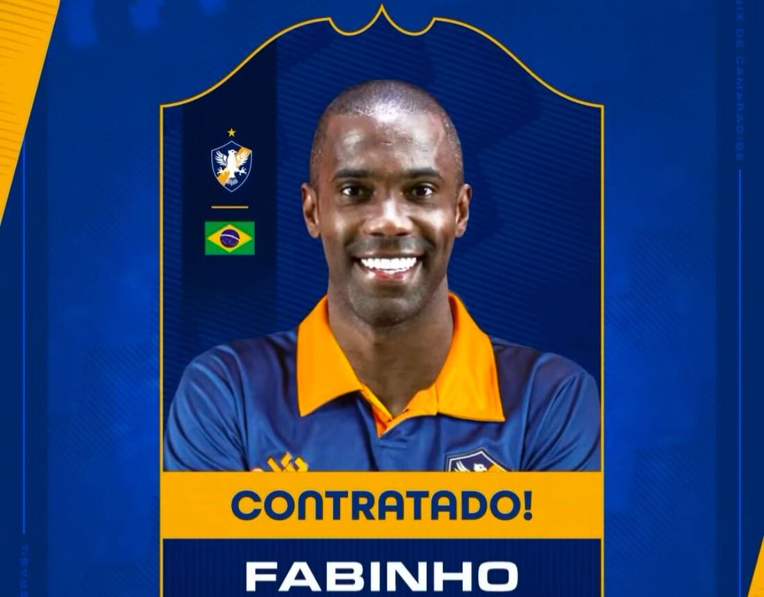 Retrô anunciou a contratação de Fabinho, ex-Sport