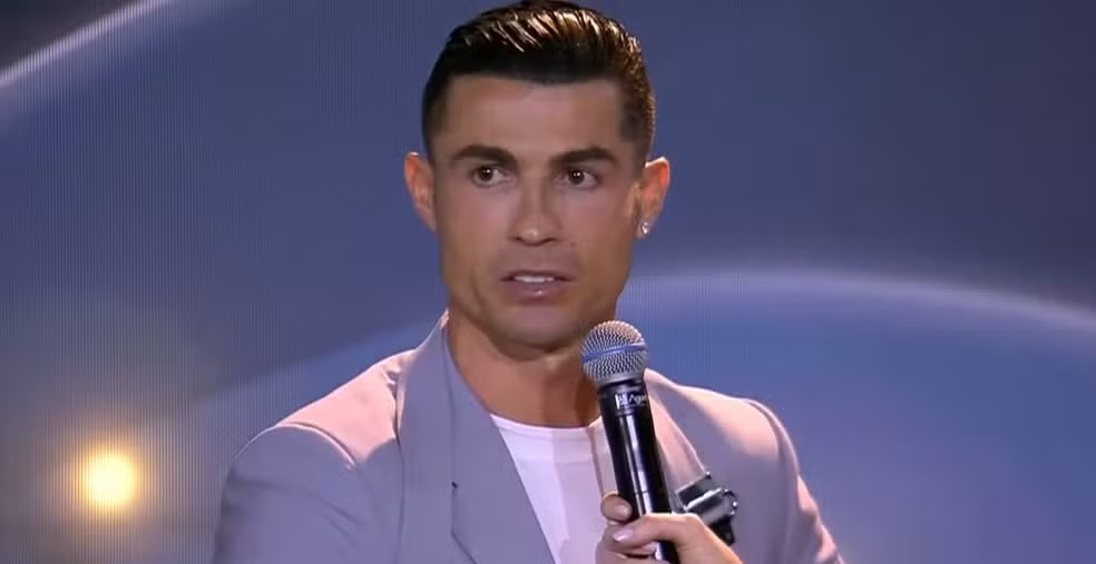 Cristiano Ronaldo no Global Soccer Awards 