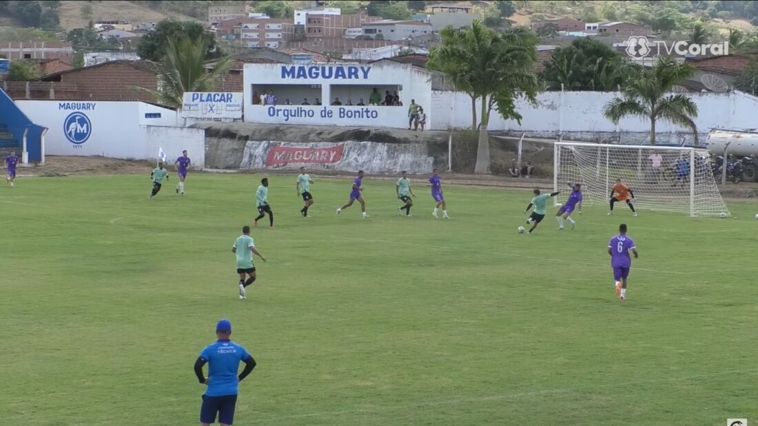 Santa Cruz vence Maguary em jogo-treino, neste domingo (29)