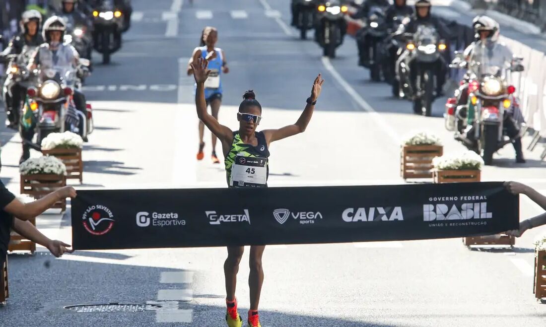 Nubia de Oliveira Silva ficou em terceiro lugar