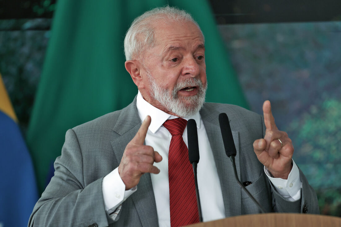 O presidente da República Luiz Inácio Lula da Silva