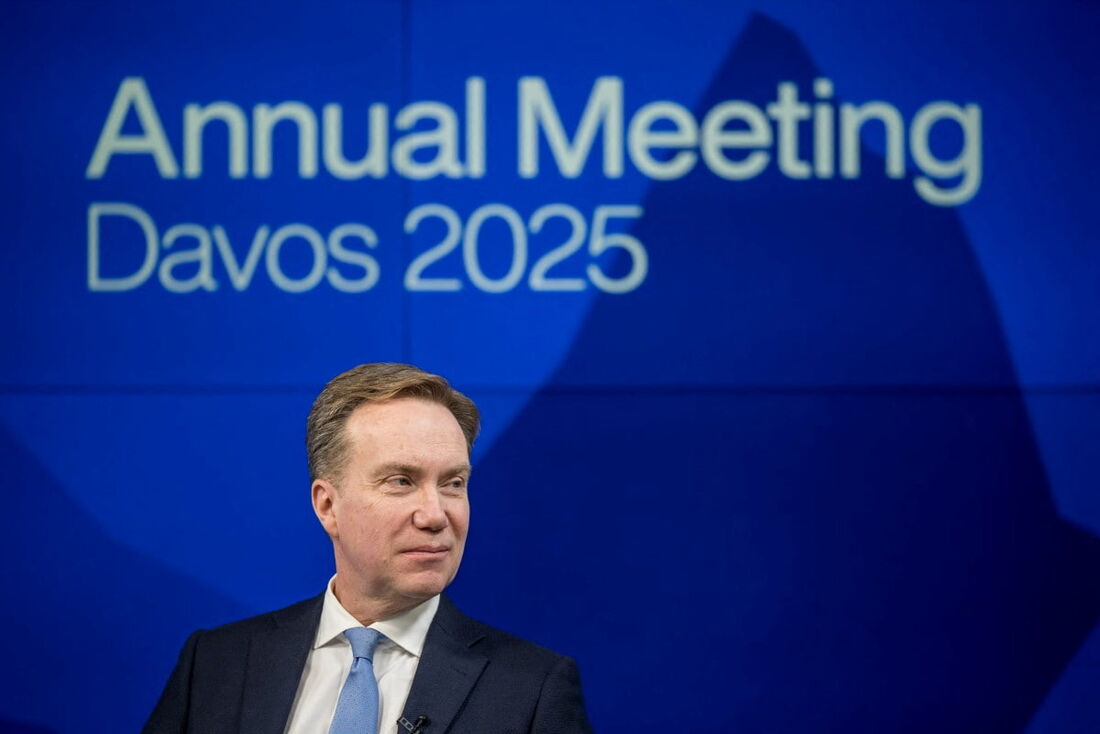 O presidente e CEO do Fórum Econômico Mundial, Borge Brende