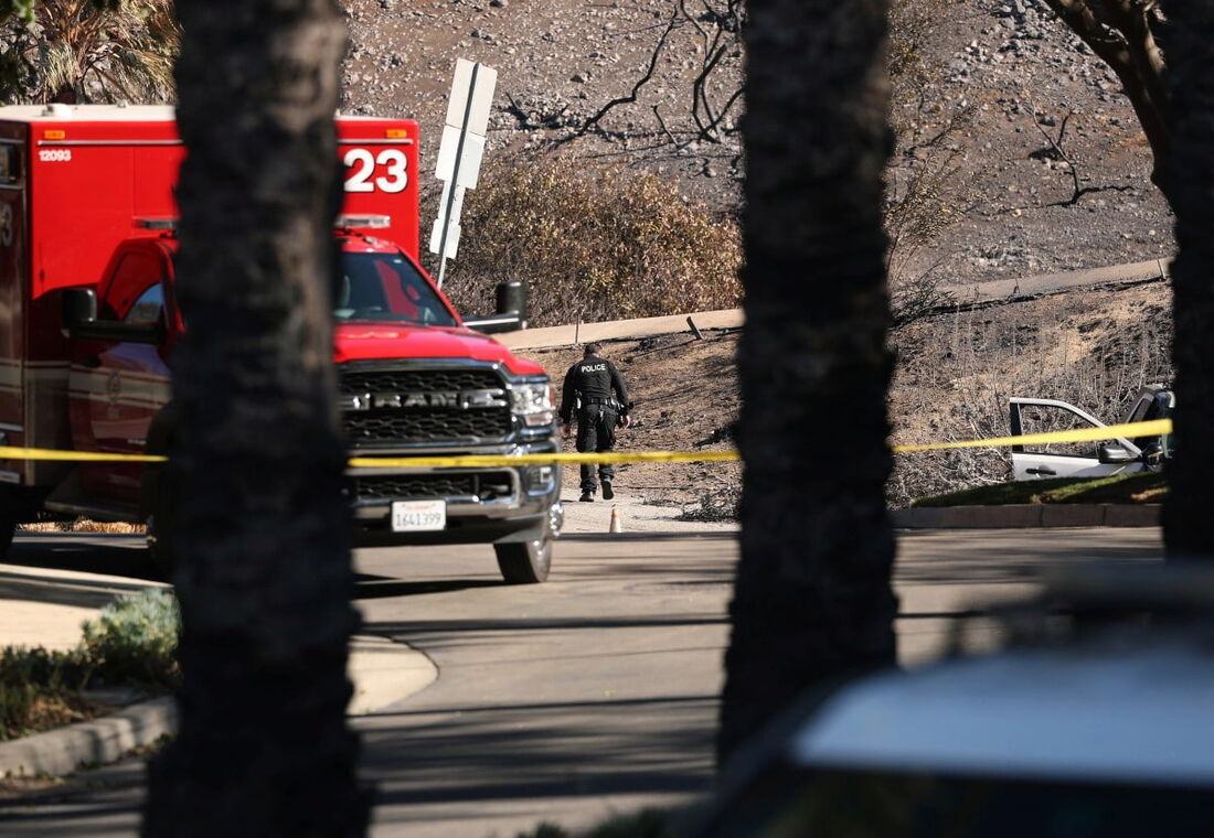 Autoridades policiais investigam um possível ponto de ignição do incêndio Palisades perto do início da trilha Skull Rock