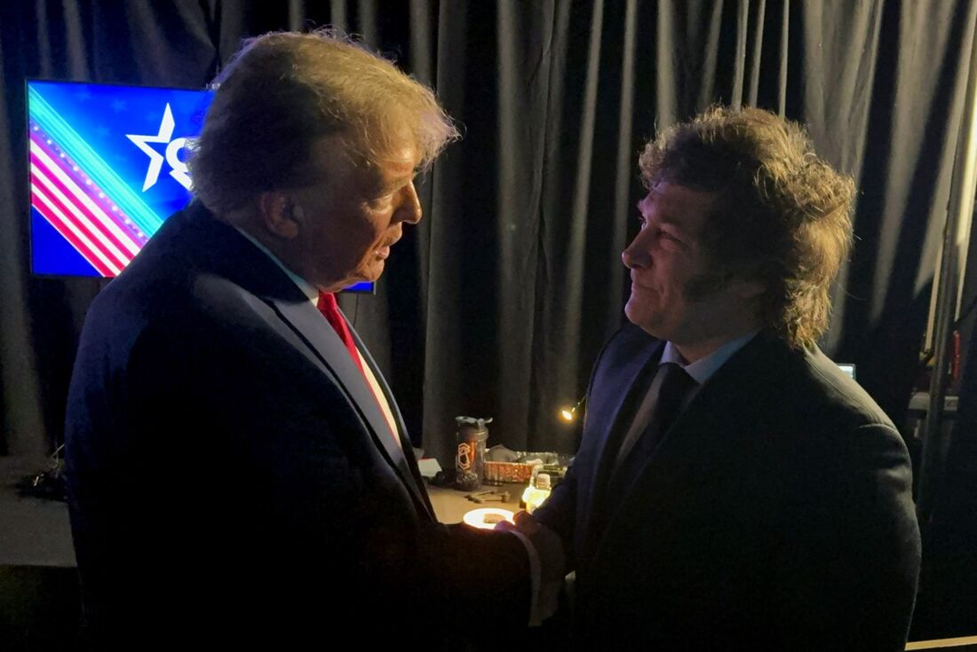 Donald Trump e Javier Milei