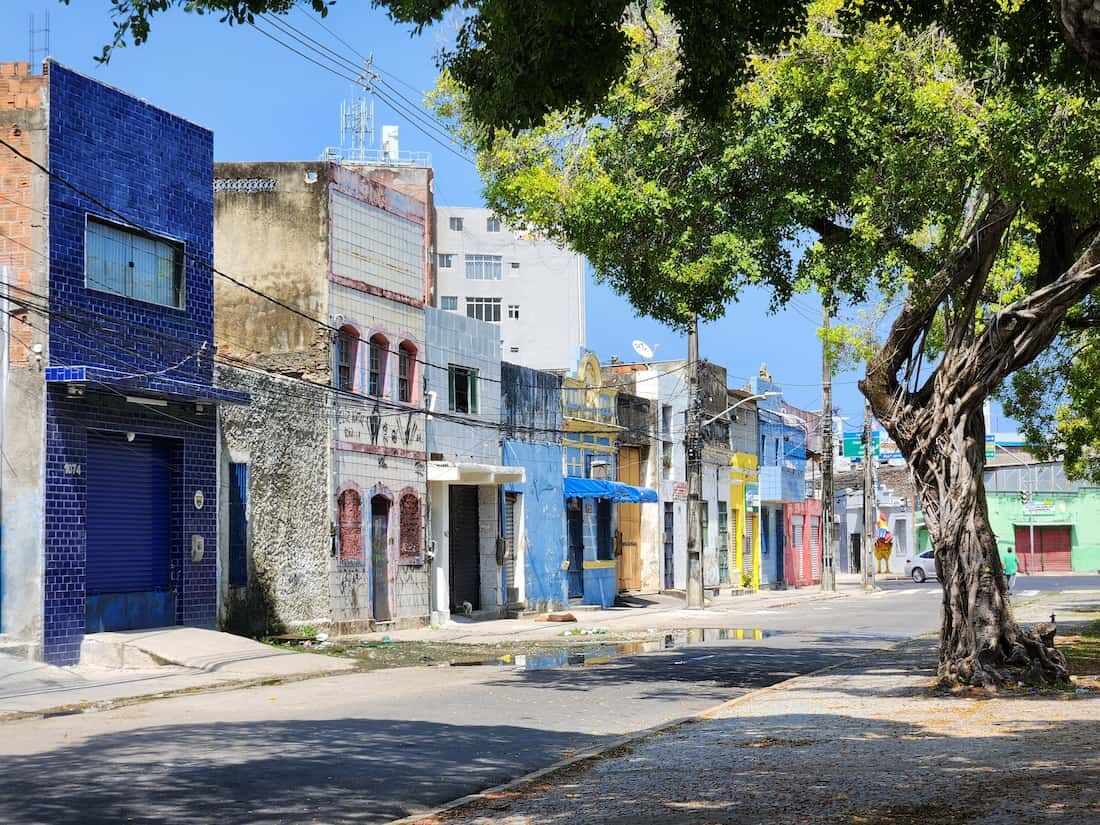 Rua Enéas Freire, no Centro do Recife