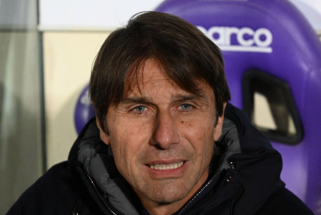 O técnico italiano do Napoli, Antonio Conte