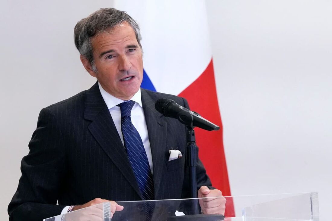 O Diretor Geral da Agência Internacional de Energia Atômica (AIEA), Rafael Mariano Grossi