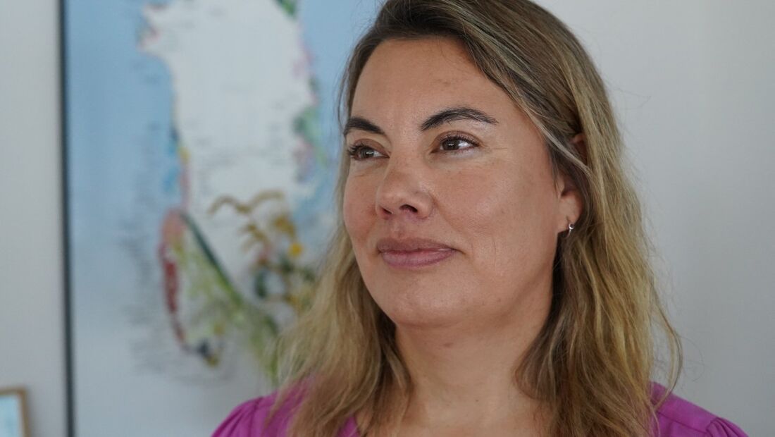 Para Naaja Nathanielsen, os groenlandeses estão "preocupados" com as várias declarações de Donald Trump que sinalizam o seu desejo de que a ilha do Ártico se torne parte dos Estados Unidos