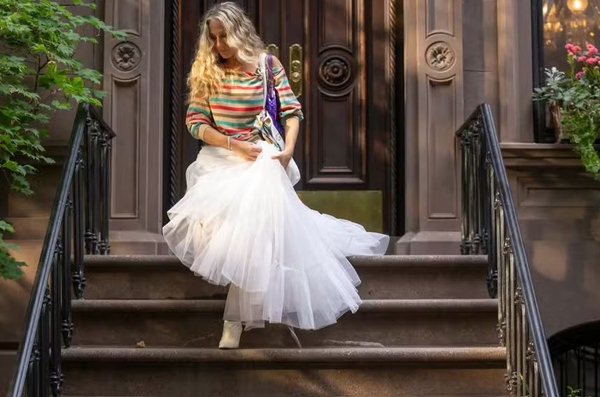 Sarah Jessica Parker como Carrie Bradshaw em "And Just Like That...", spin-off de "Sex and the City"