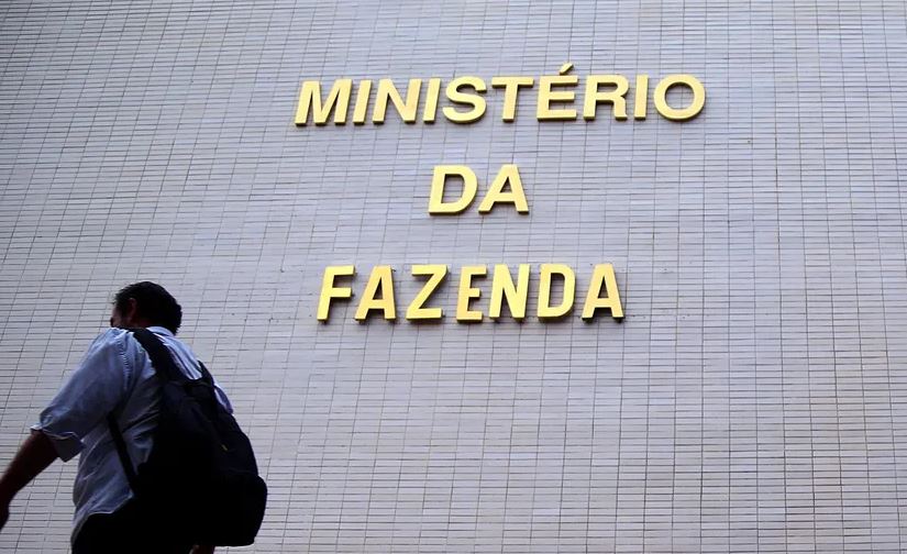 Fachada do Ministério da Fazenda, em Brasília 