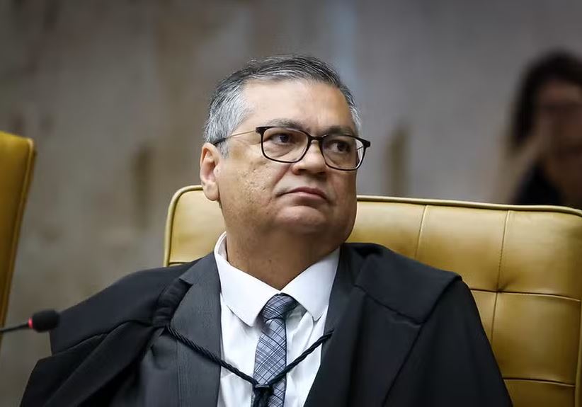 O ministro Flávio Dino, durante sessão do STF 