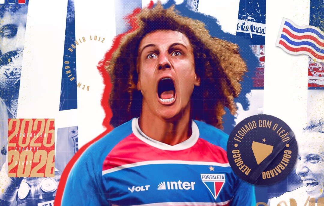 David Luiz, novo zagueiro do Fortaleza