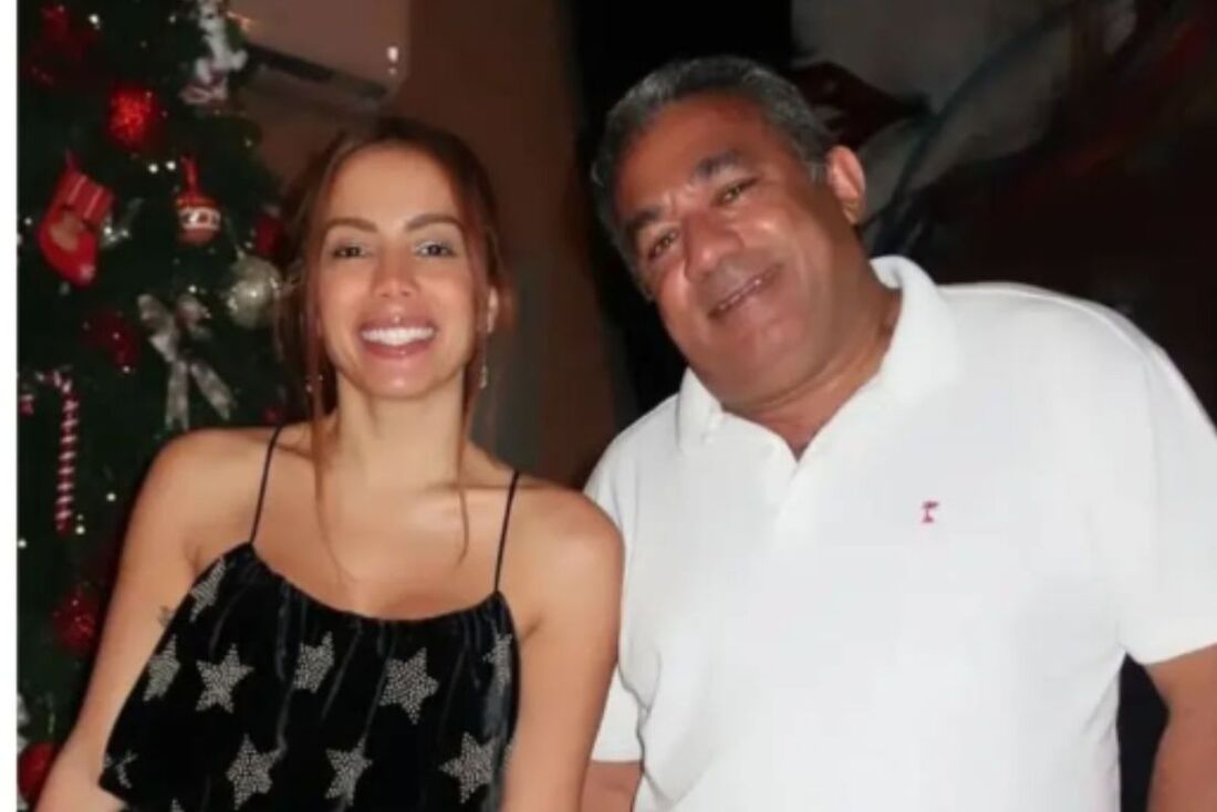 Mauro Machado, de 60 anos, tem relação próxima com a filha Anitta