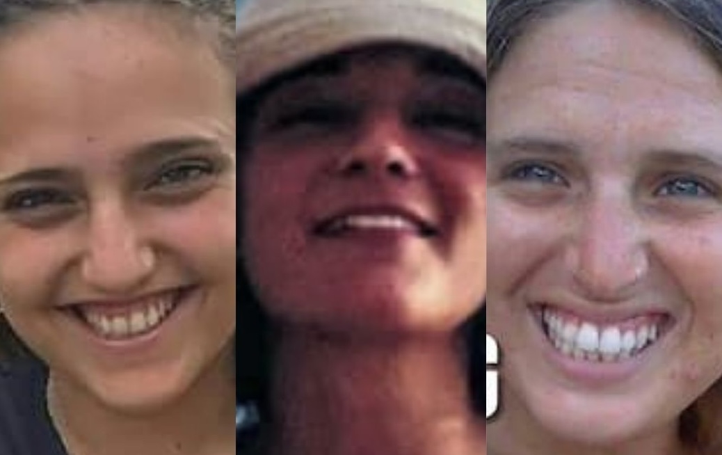 Romi Leshem Gonen, Emily Tamara e Doron Steinbrecher foram libertadas pelo Hamas neste domingo (19)