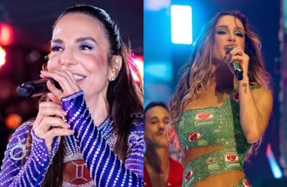 Ivete Sangalo e Claúdia Leitte