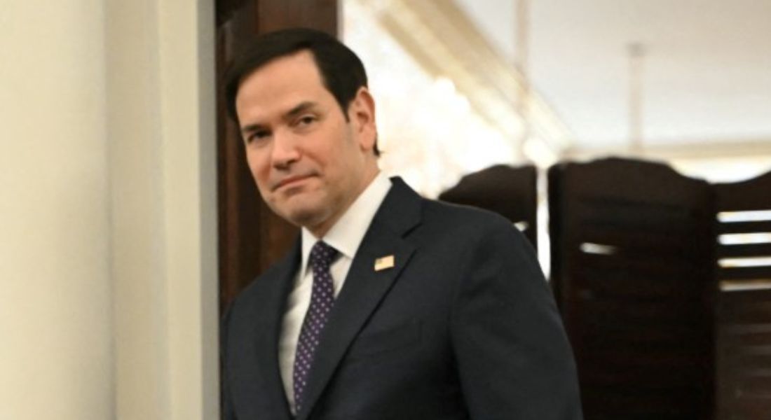  O secretário de Estado dos Estados Unidos, Marco Rubio