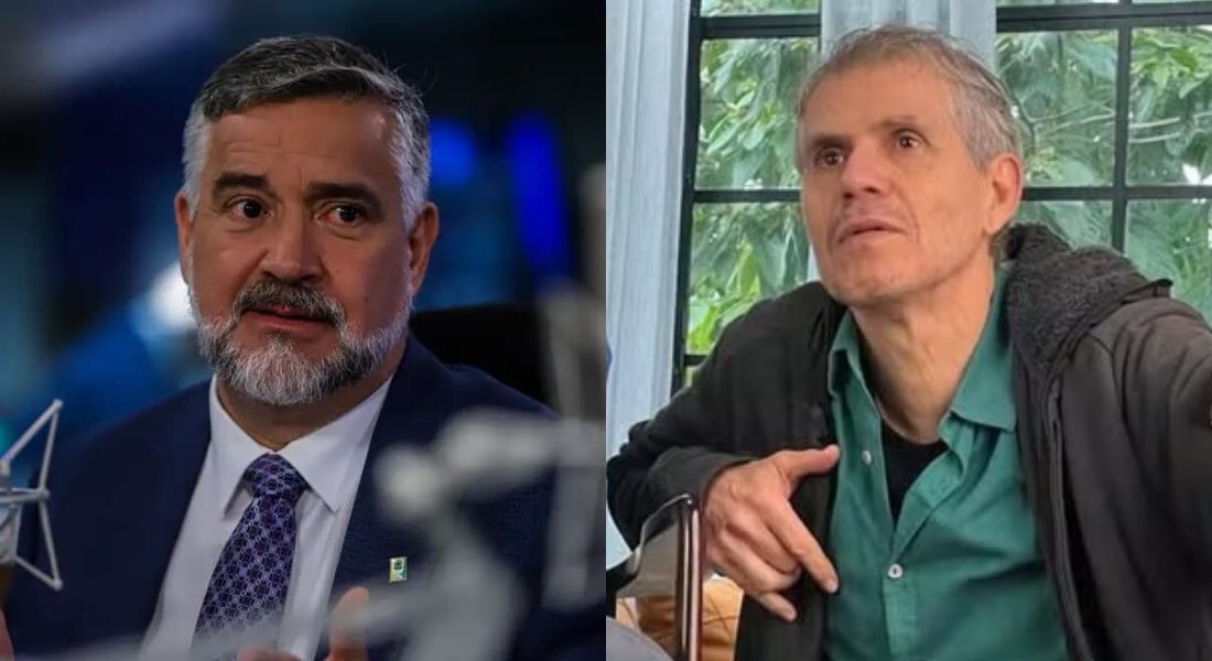 Sidônio Palmeira (direita) irá substituir Paulo Pimenta (esquerda) no comando do Ministério