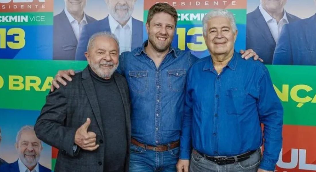 Lula, Roberto Requião Filho e Roberto Requião