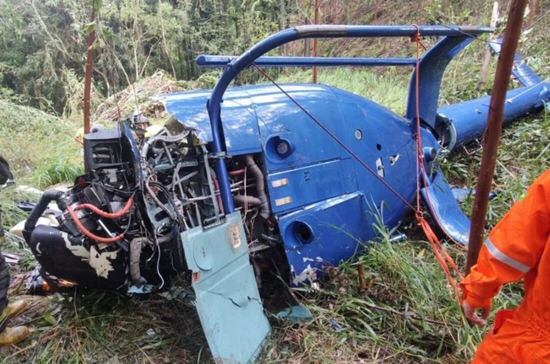 A aeronave decolou do Jaguaré, na zona oeste da capital paulista