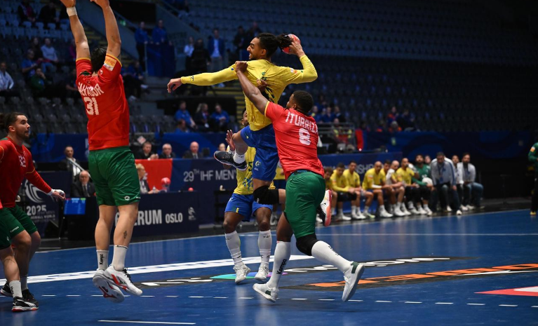 Brasil é derrotado por Portugal no Mundial de Handebol