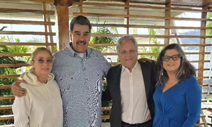 Nicolás Maduro se encontra com João Vicente Goulart, filho de Jango, em Caracas 