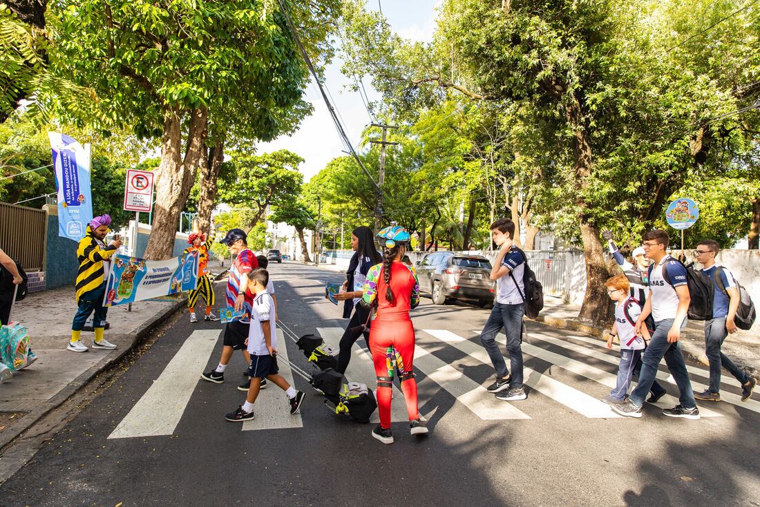 Volta às aulas, no Recife