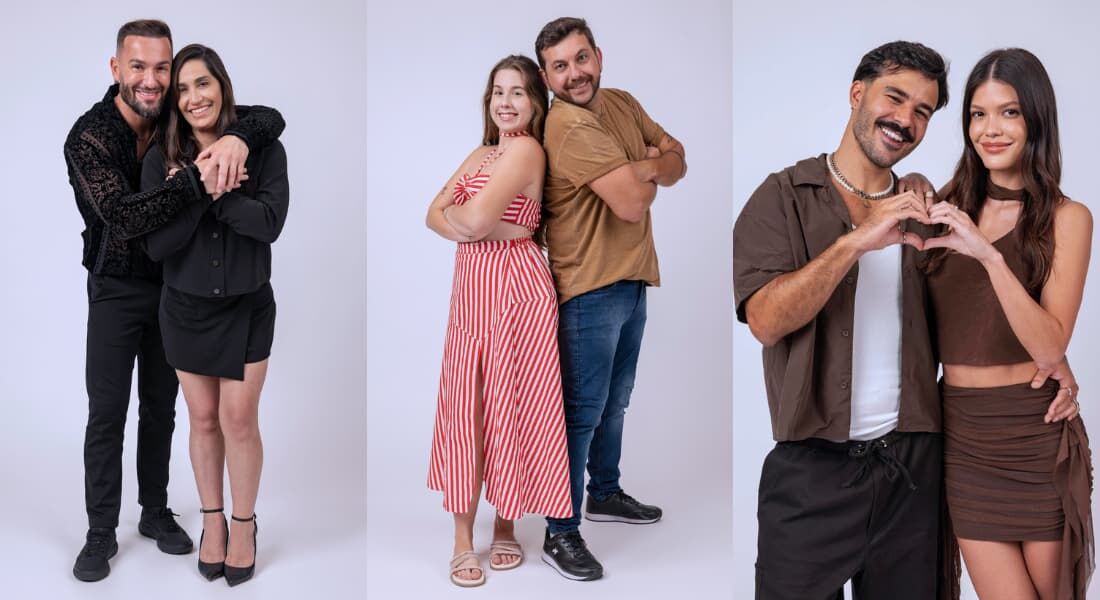 BBB 25: Daniele e Diego, Edy e Raissa e Mateus e Vitória estão no paredão