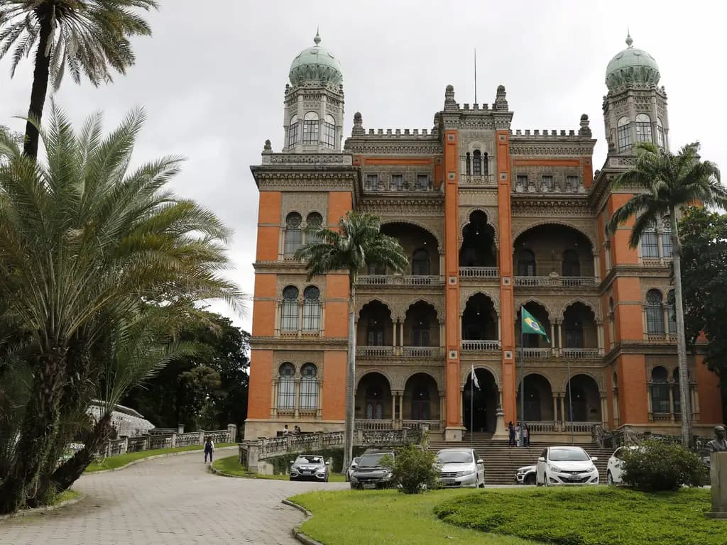 Castelo Mourisco, sede da Fundação Oswaldo Cruz (Fiocruz), em Manguinhos