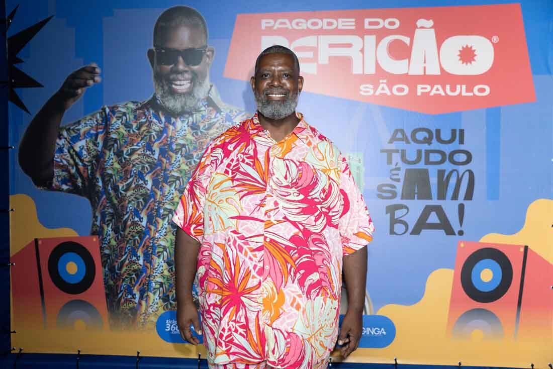 Péricles se apresentará no Recife, neste sábado, comandando o "Pagode do Pericão" 