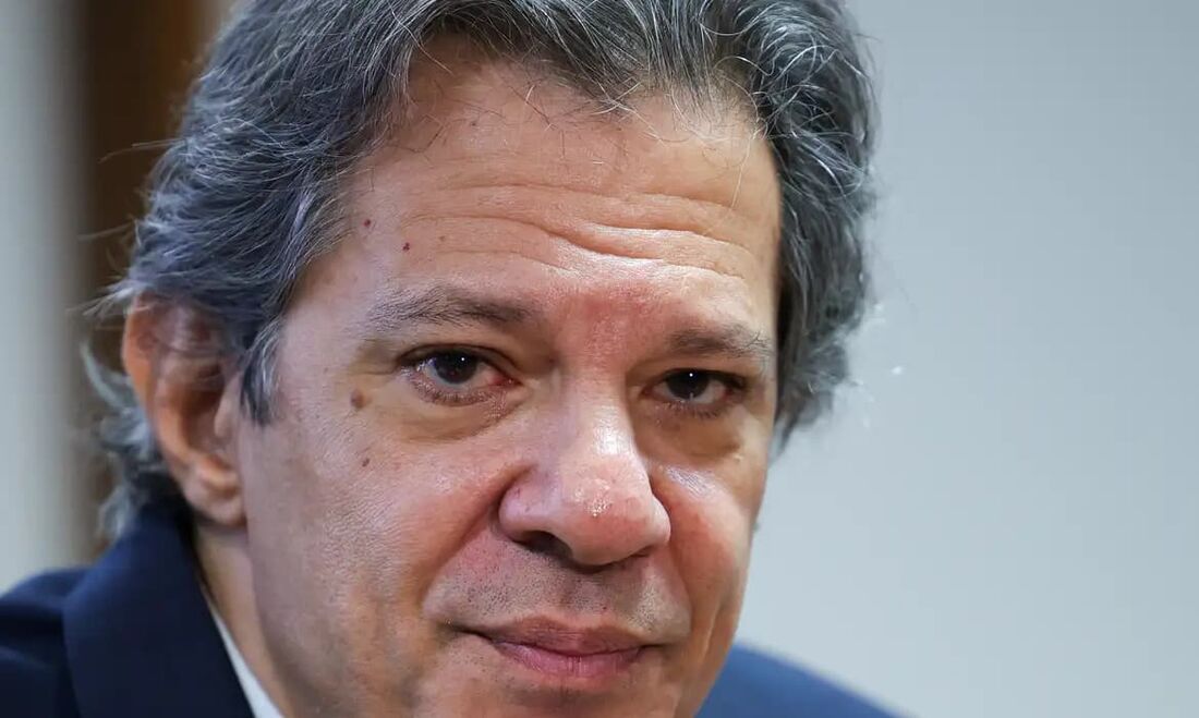 O ministro da Fazenda, Fernando Haddad.