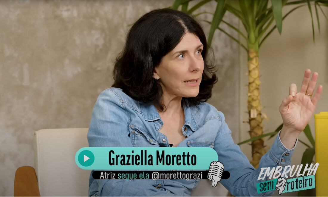  Graziella Moretto, esposa do ator Pedro Cardoso, em entrevista ao canal Embrulha sem Roteiro, do YouTube, 