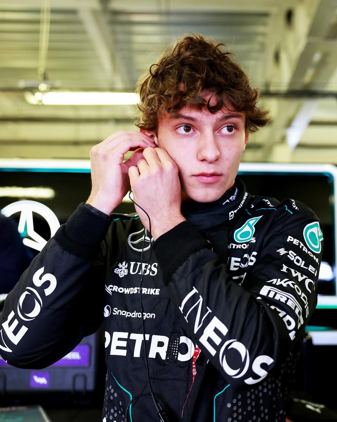 Kimi Antonelli, piloto da Mercedes, vai poder se concentrar apenas em correr pela escuderia na Fórmula 1