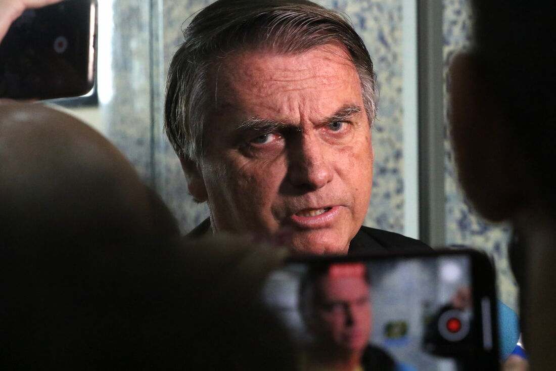 O ex-presidente Jair Bolsonaro