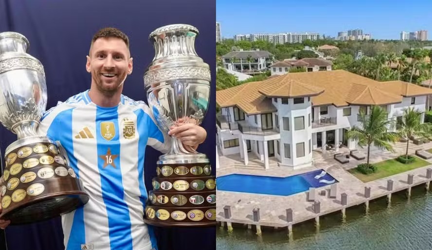 Mansão de Messi fica em Fort Lauderdale 