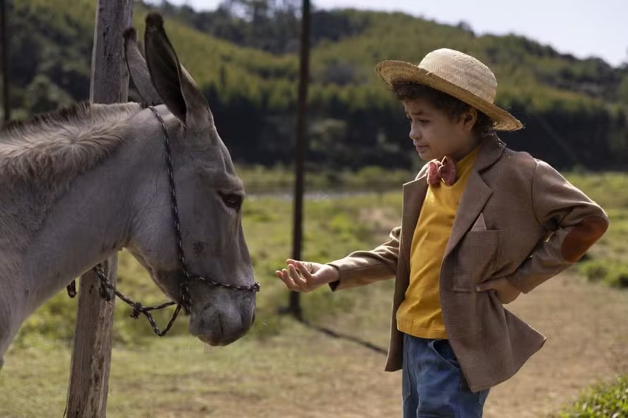 Isaac Amendoim em cena de 'Chico Bento e a goiabeira maraviosa' 