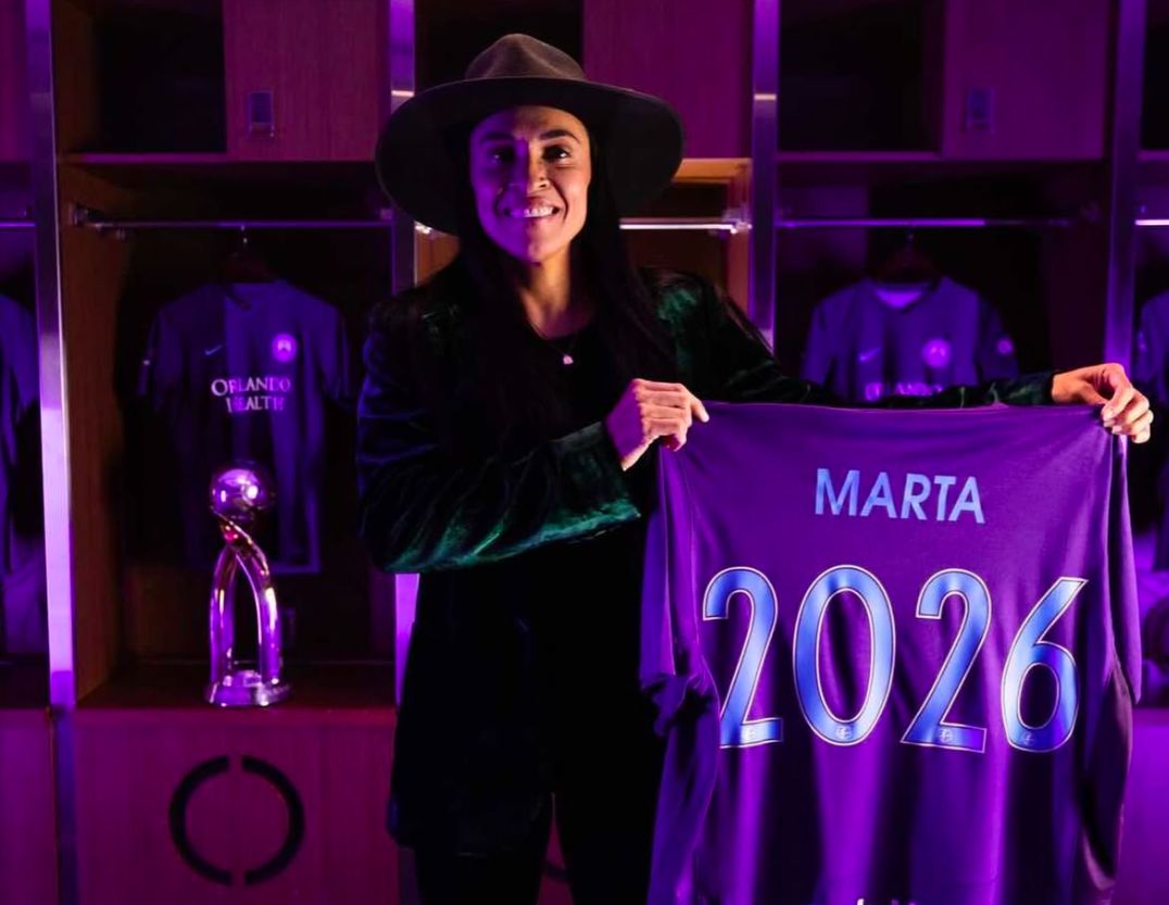 Marta renova contrato com o Orlando Pride por mais dois anos 