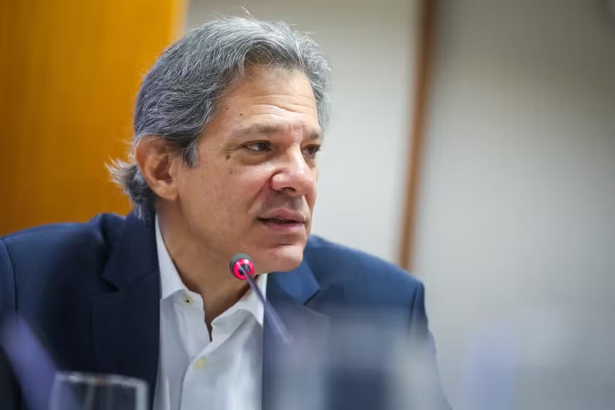 O ministro da Fazenda, Fernando Haddad