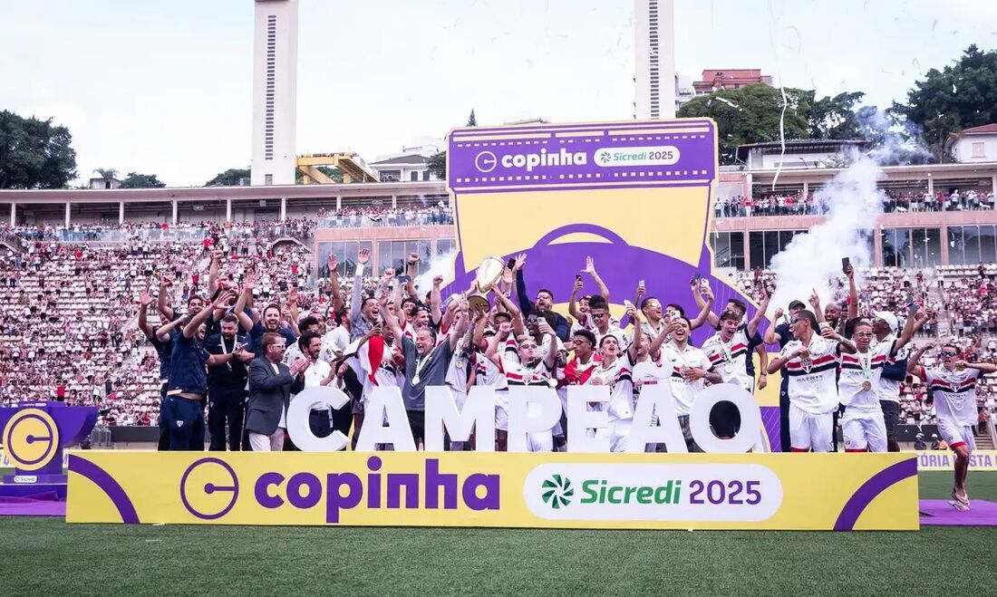 São Paulo é campeão da Copinha