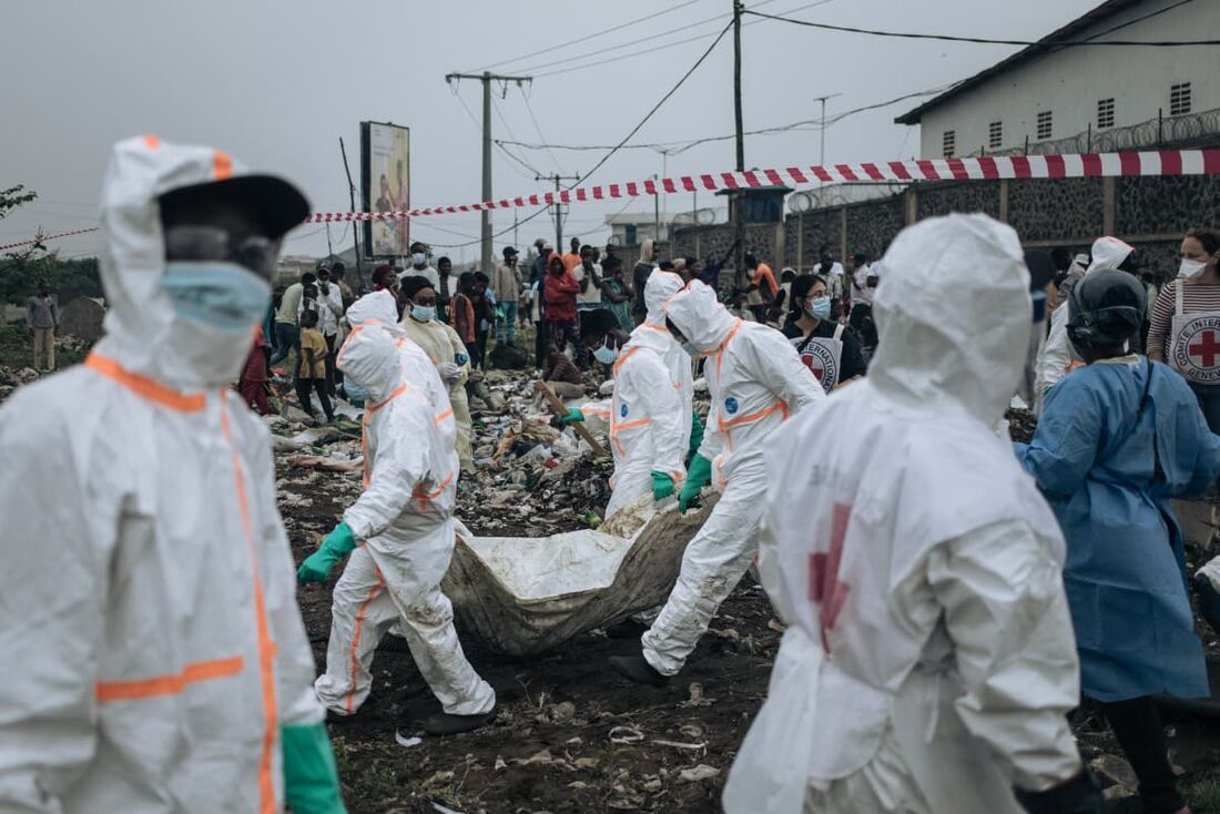 Pelo menos 700 pessoas foram mortas e 2.800 ficaram feridas nos combates em Goma, capital da província de Kivu do Norte, na República Democrática do Congo, disse um porta-voz da ONU