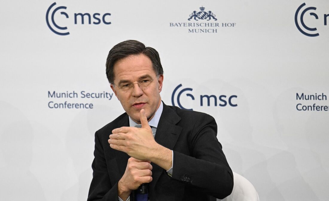 O Secretário-Geral da OTAN, Mark Rutte