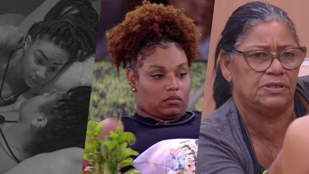 Os brothers Aline e Diogo Almeida, Camilla e Delma