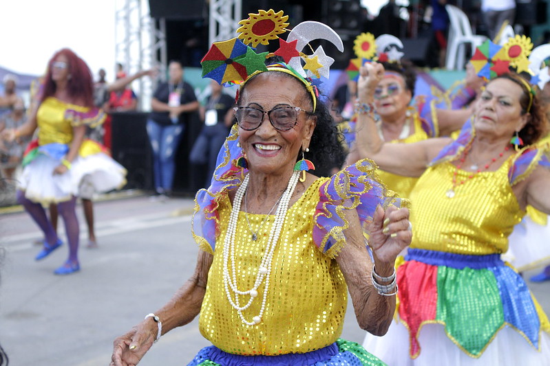 Apresentação no Polo Brasília Teimosa, no Recife, no Carnaval de 2024