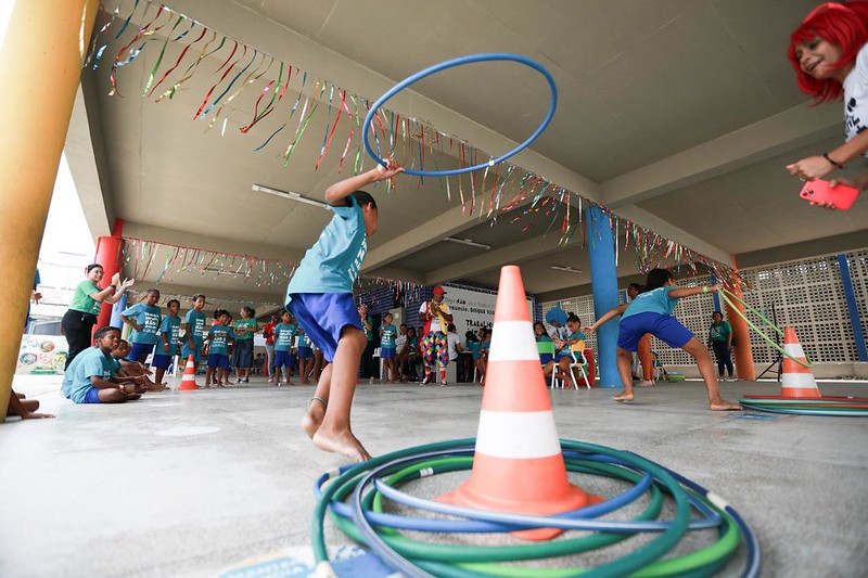 Casa do Pequeno Folião acolhe filhos de trabalhadores durante o Carnaval do Recife